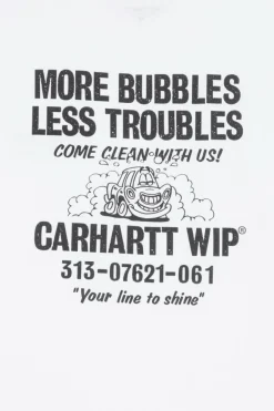 Less Troubles T-Shirt - T-shirt | Blanc