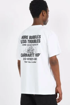 Less Troubles T-Shirt - T-shirt | Blanc