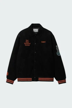 Letterman - bomber | Noir