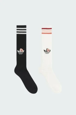 LIBERTY KNEE 2P - Lot de 2 paires de chaussettes | Blanc