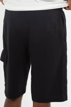 LIGHT FLEECE CARGO LENS SHORTS - Short | Noir