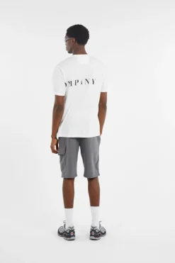 LIGHT FLEECE CARGO LENS SHORTS - Short | Gris