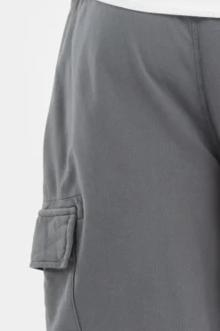 LIGHT FLEECE CARGO LENS SHORTS - Short | Gris