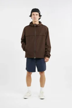 Lightweight Hooded Jacket - Coupe-vent | Marron