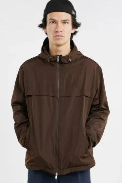 Lightweight Hooded Jacket - Coupe-vent | Marron