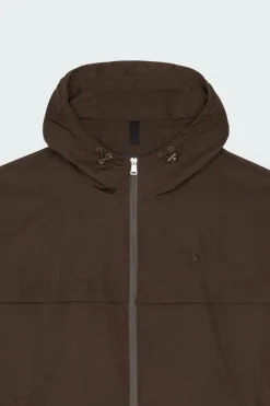 Lightweight Hooded Jacket - Coupe-vent | Marron