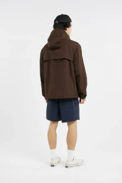 Lightweight Hooded Jacket - Coupe-vent | Marron