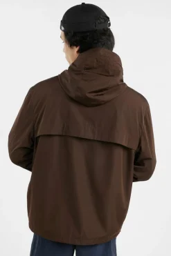 Lightweight Hooded Jacket - Coupe-vent | Marron