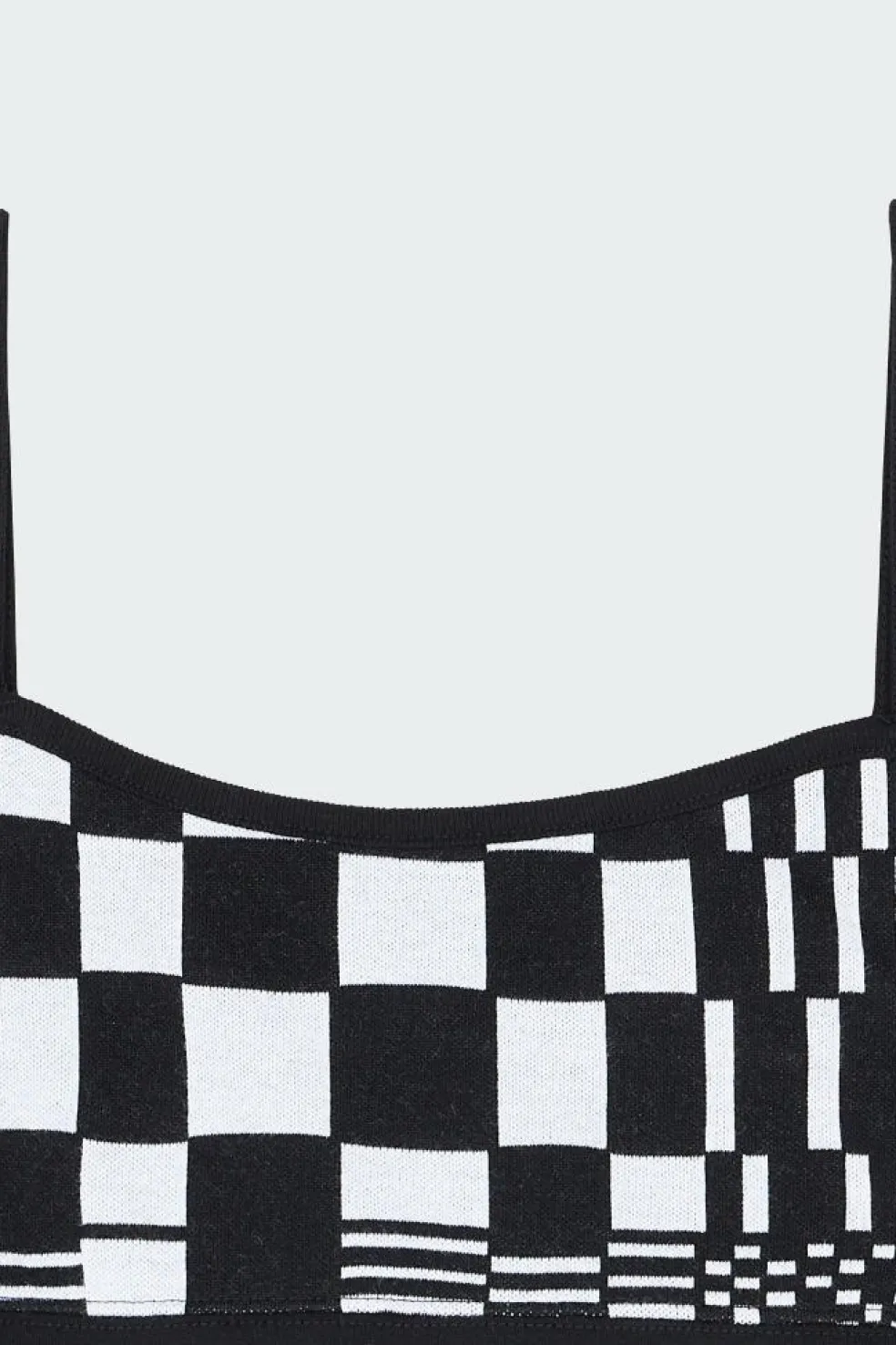 LILLIAN CROPPED TANK BKM - Top | Noir