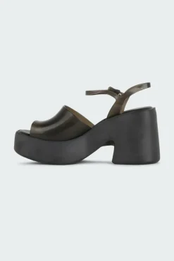 LINA - Sandales hautes | Noir