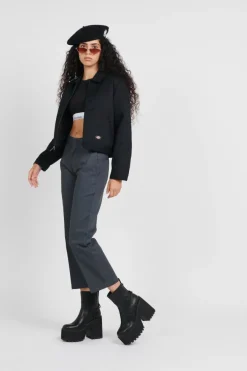 LINED EISENHO - Veste | Noir