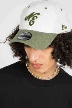 LINEN SCRIPT 9T - Casquette | Blanc