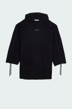liwaza hoodie dress - Robe sweat | Noir