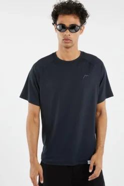 LOGO AIR SHORT SLE - T-shirt | Noir