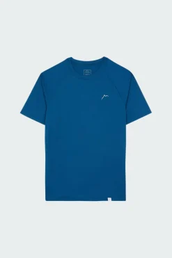 LOGO AIR SHORT SLE - T-shirt | Bleu