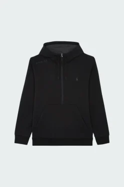 Logo Double-Knit Hoodie - Hoodie | Noir