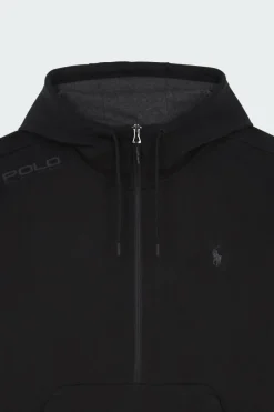 Logo Double-Knit Hoodie - Hoodie | Noir