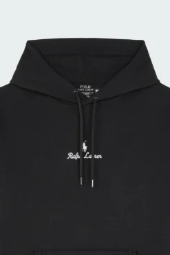 Logo Double-Knit Hoodie - Hoodie | Noir