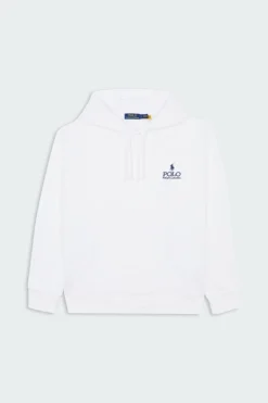 Logo Fleece Hoodie - Hoodie | Blanc