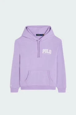 Logo Fleece Hoodie - Hoodie | Violet