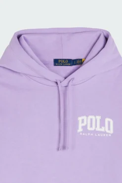 Logo Fleece Hoodie - Hoodie | Violet
