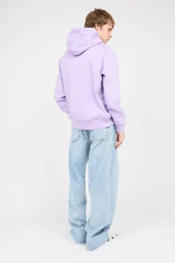 Logo Fleece Hoodie - Hoodie | Violet