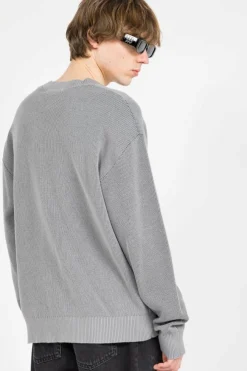 LOGO KNIT SW - Pull | Gris
