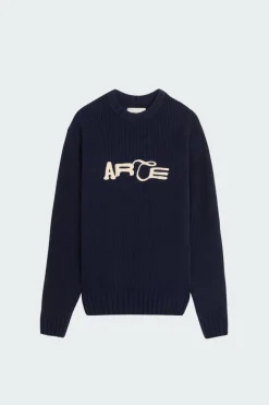 Logo Knit Sweater - Pull | Bleu