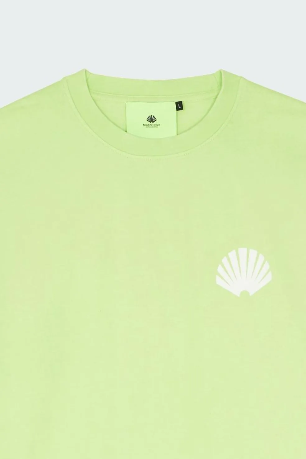 LOGO LONG SLEEVE - T-shirt | Jaune