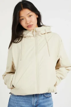 LOHJA SHORT INSULATED JACKET W3T1 - Parka | Beige