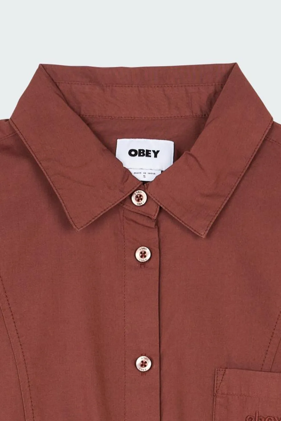 LONDON CROPPED SHIRT SEP - Chemise | Rouge