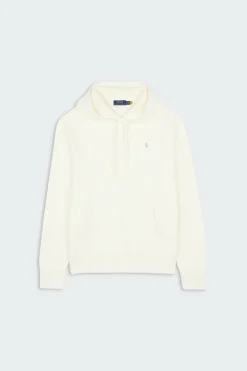 Loopback Fleece Hoodie - Sweat | Beige