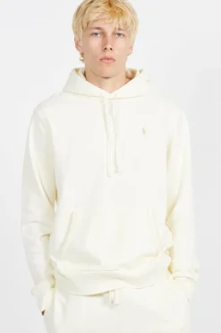 Loopback Fleece Hoodie - Sweat | Beige