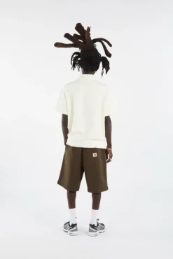 Loopback Fleece Polo-Collar Sweatshirt - Polo | Beige