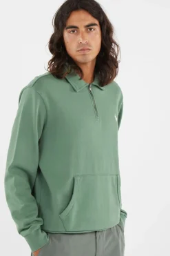 Loopback Fleece Quarter-Zip Sweatshirt - Sweatshirt | Vert