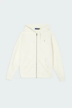 Loopback Terry Full-Zip Hoodie - Sweat zippé | Beige
