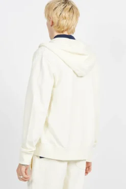 Loopback Terry Full-Zip Hoodie - Sweat zippé | Beige