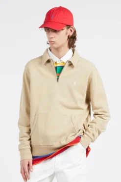 LOOPBACK TERRY-LSL-SWS - Sweatshirt | Beige