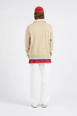 LOOPBACK TERRY-LSL-SWS - Sweatshirt | Beige