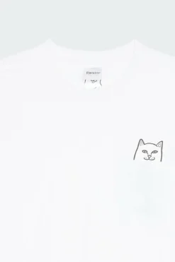 Lord Nermal Pocket Tee LS - T-shirt | Blanc