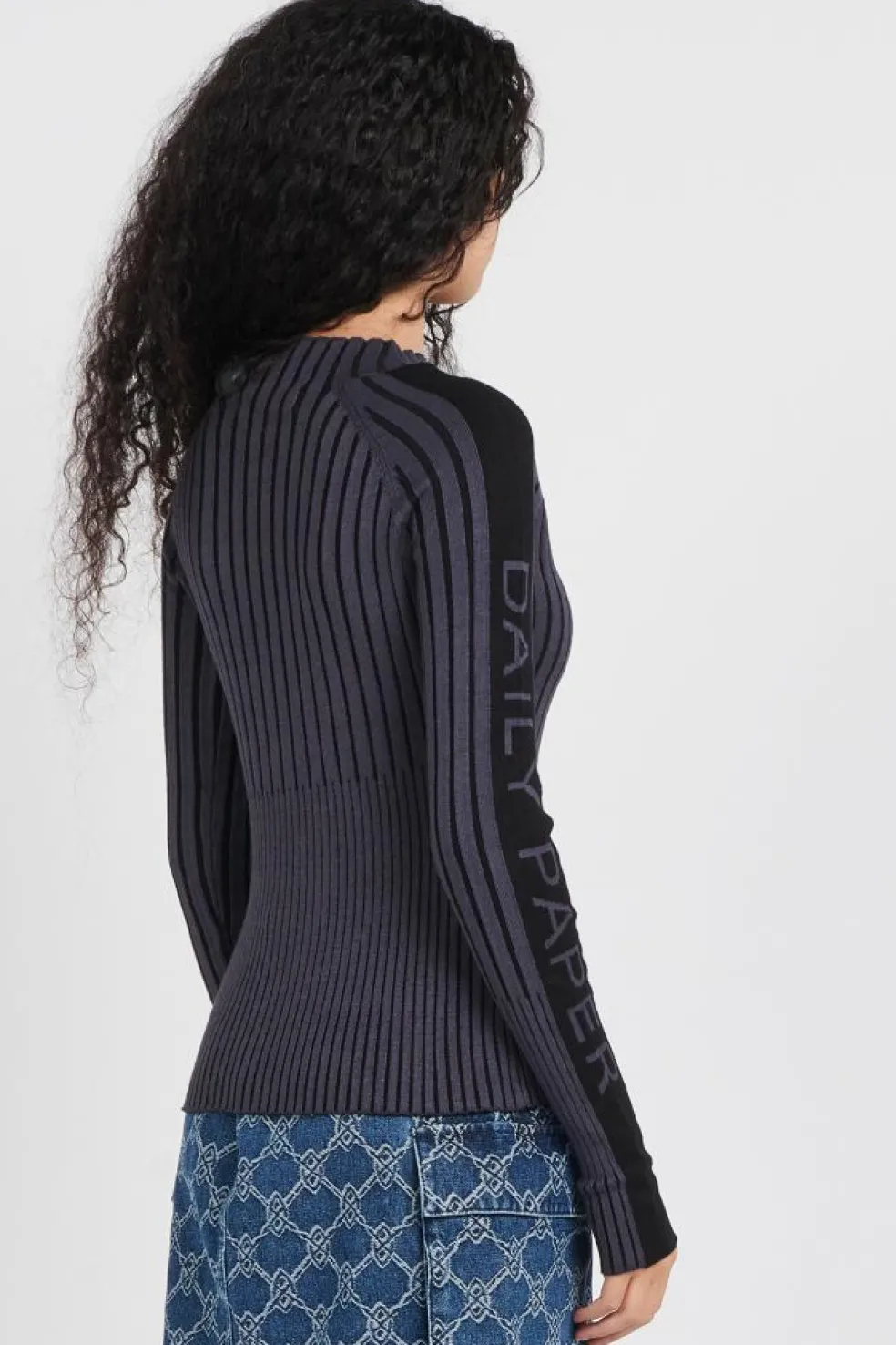 lore knit top - Pull | Gris