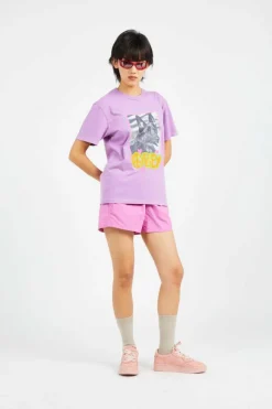 LOVE DOG MLP MULBERRY PUR - T-shirt manches courtes | Violet