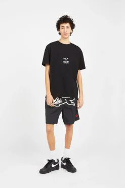 Love me but fuck me before - T-shirt | Noir