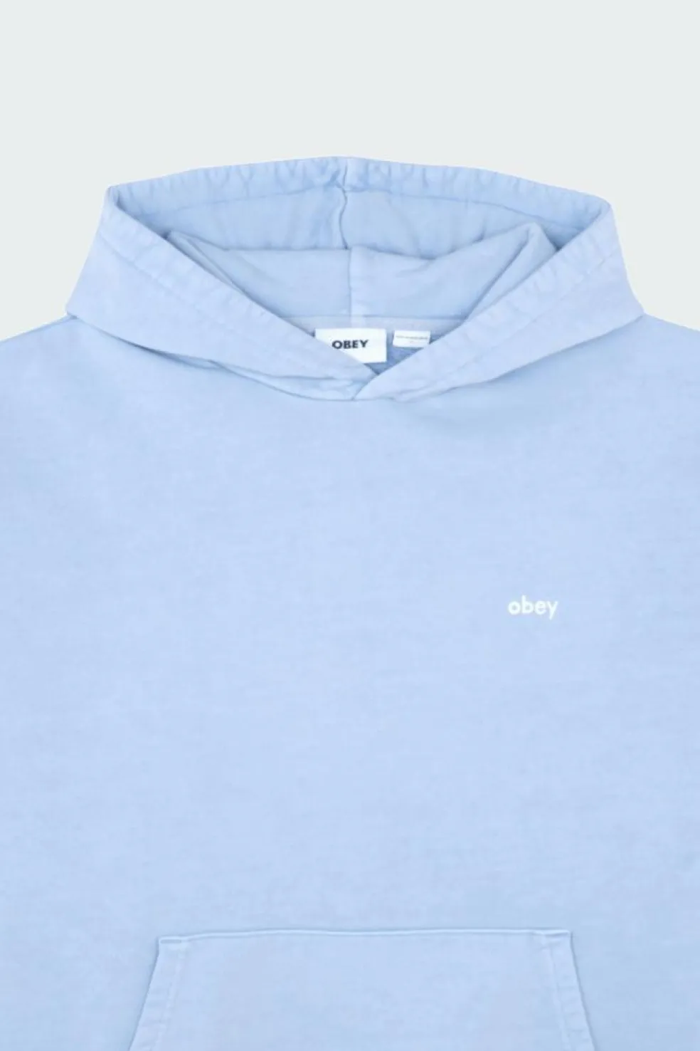 LOWERCASE PIGMENT HOOD - Hoodie | Bleu