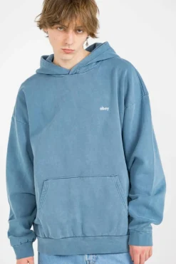 LOWERCASE PIGMENT HOOD - Hoodie | Bleu