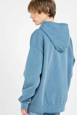 LOWERCASE PIGMENT HOOD - Hoodie | Bleu