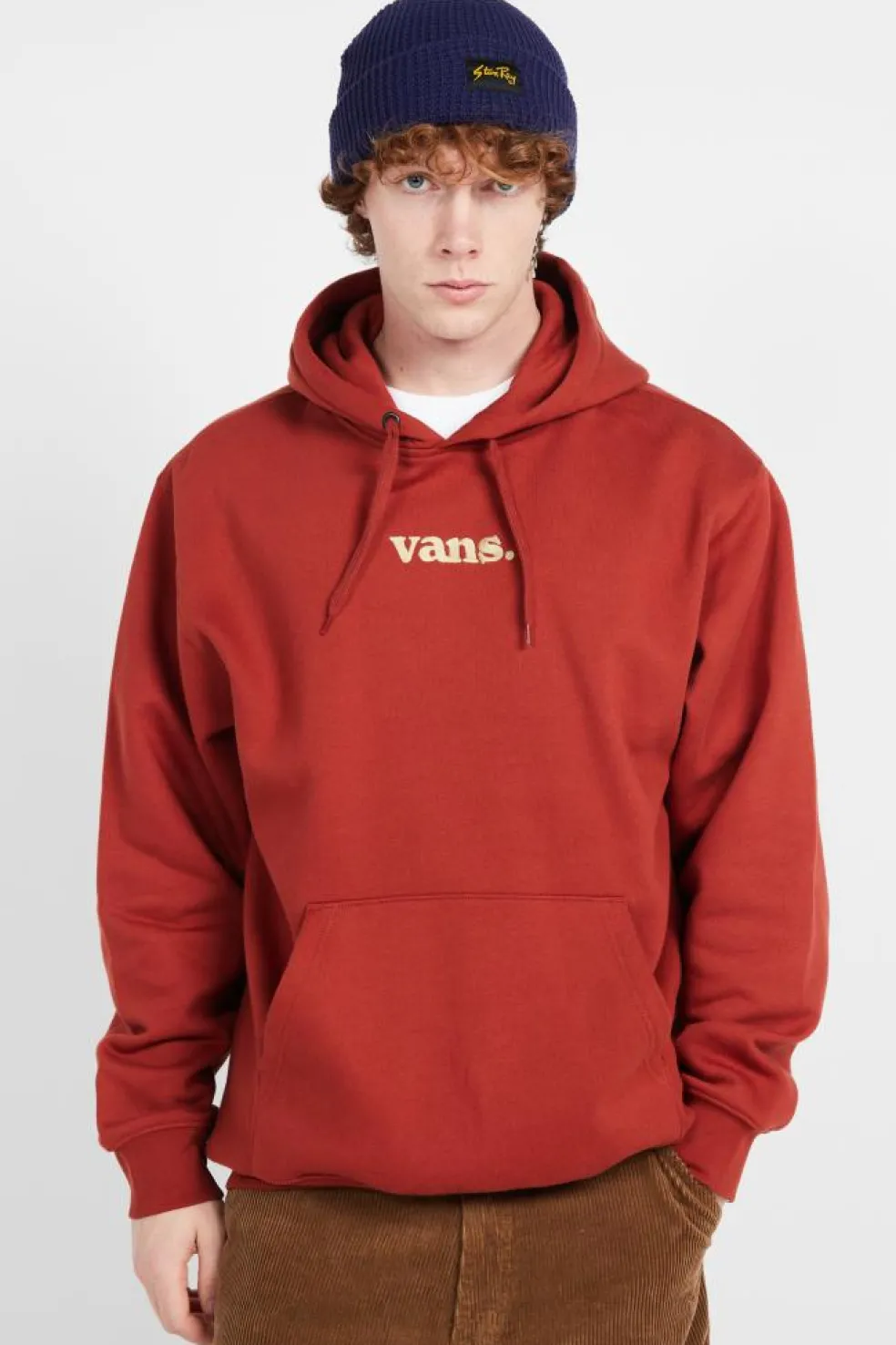 LOWERED LOOSE PO Burnt Henna - Sweat | Marron