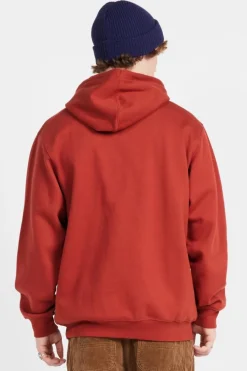 LOWERED LOOSE PO Burnt Henna - Sweat | Marron