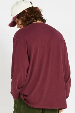 LS AUTHENTIC PKT TEE - T-shirt | Rouge