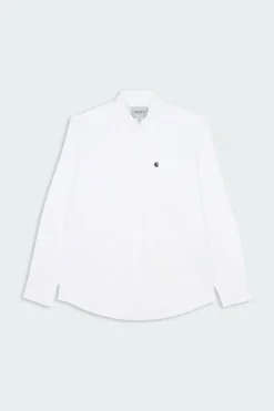 L/S C-Logo - Chemise | Blanc